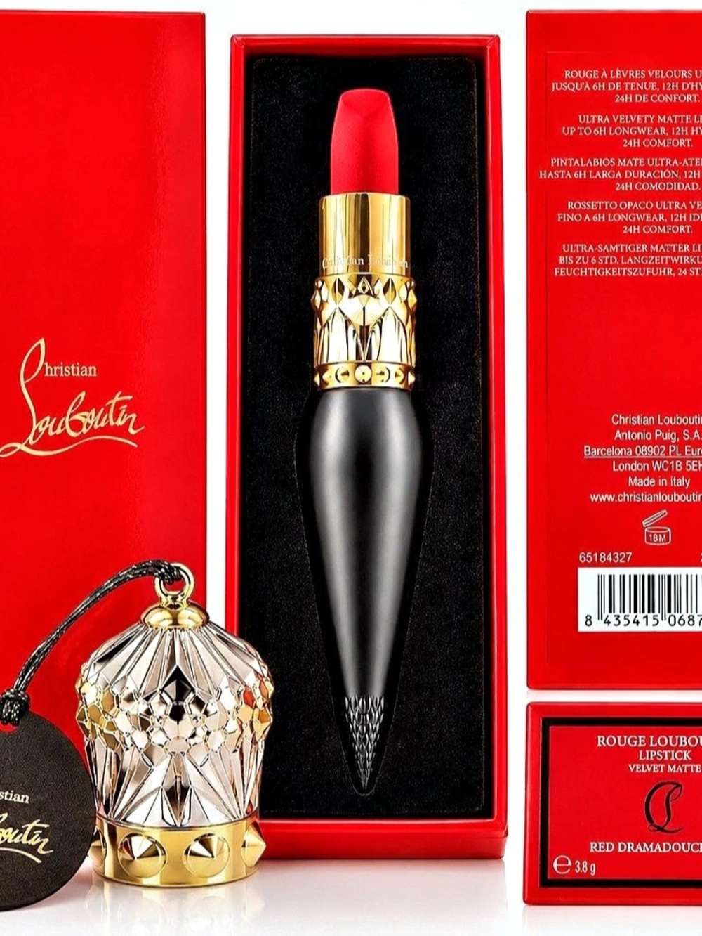 Christian Louboutin Rouge Louboutin Velvet Matte Lipstick Red